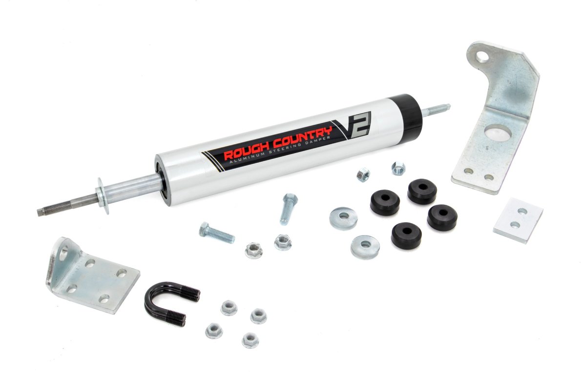 Ford F-150 Steering Stabilizer - Rough Country - V2 - '97-'03